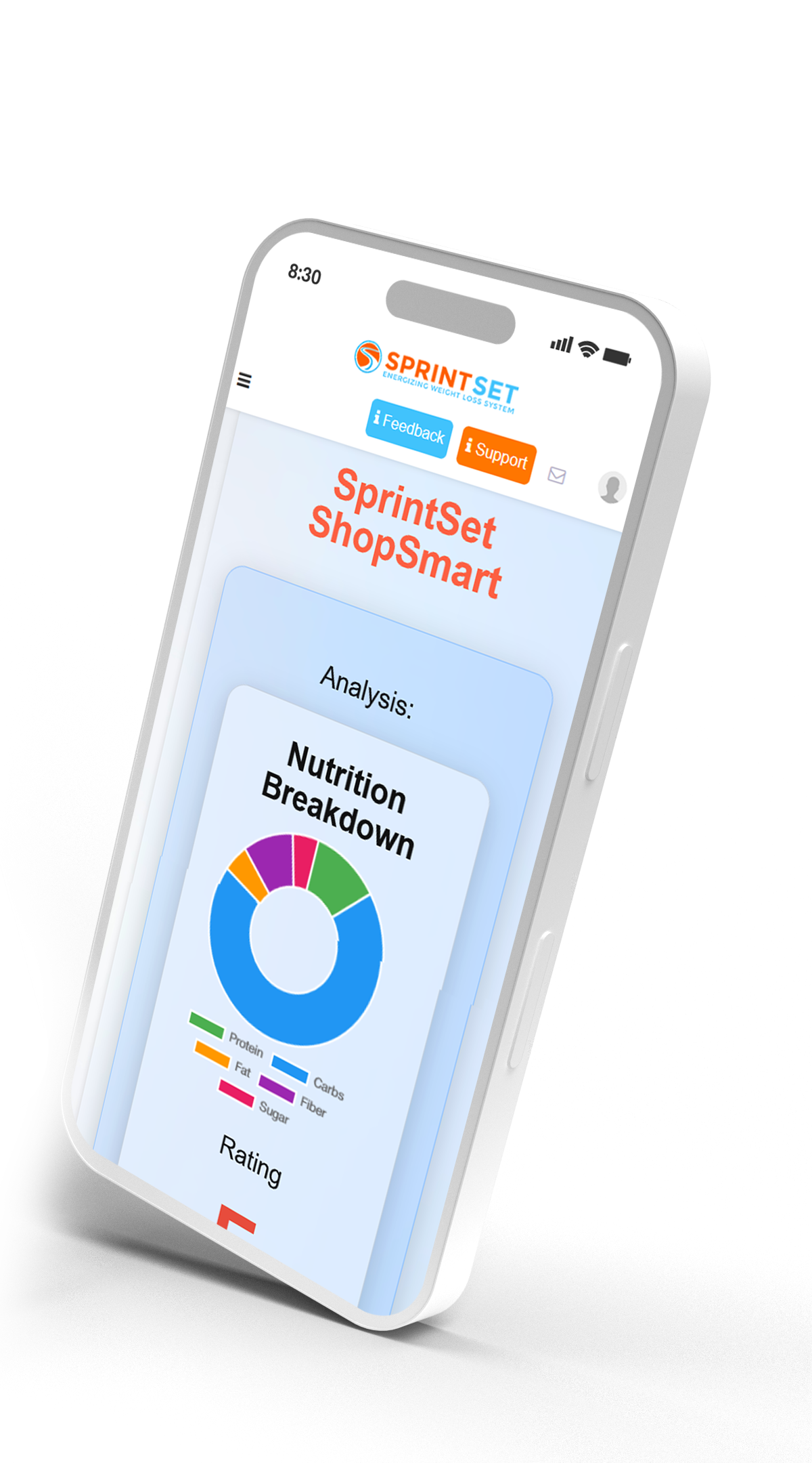 SprintSet Weight Loss App